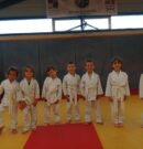 Les tout petits aussi ont posé avec leur nouvelle ceinture