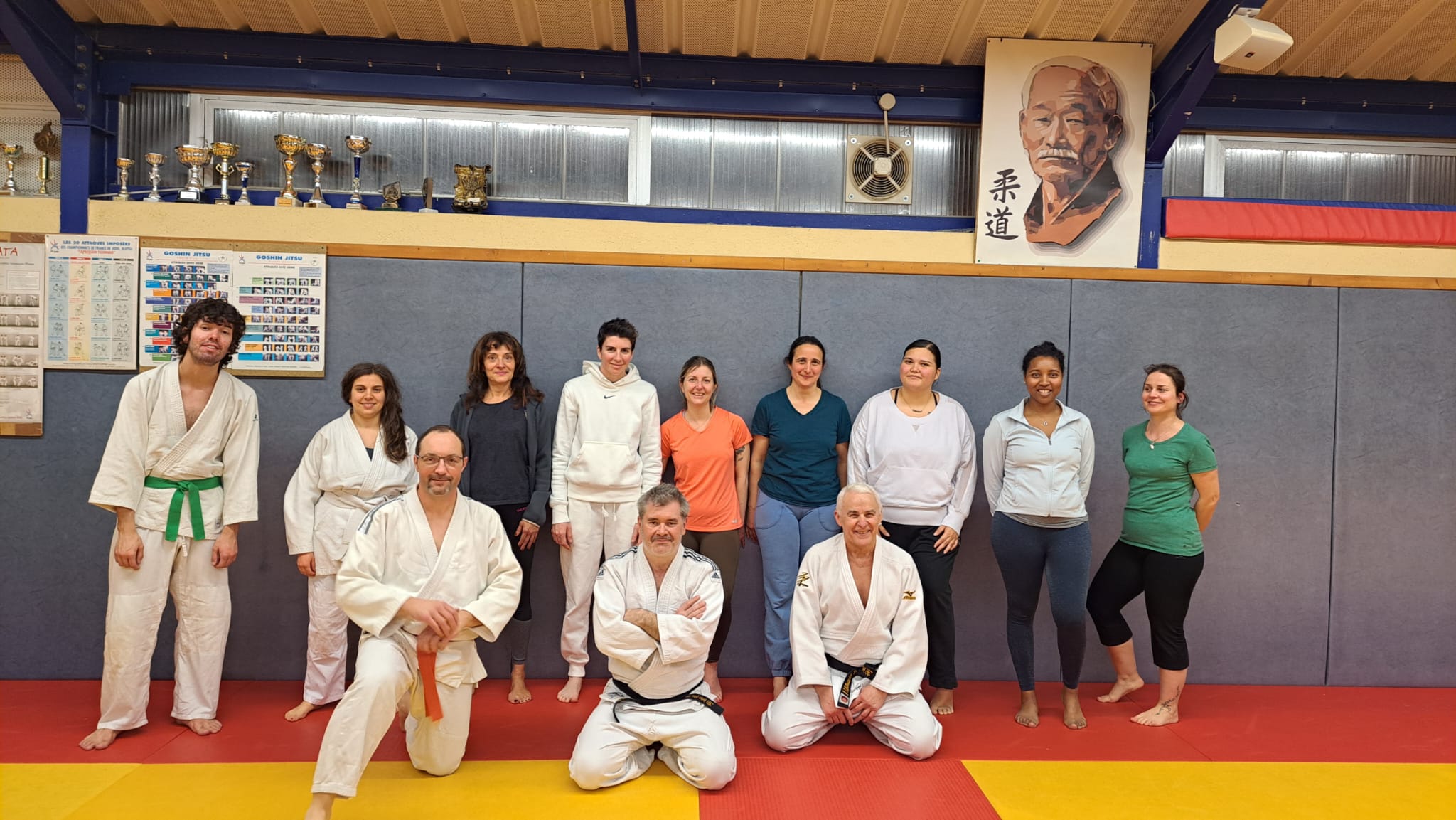 Initiation à la self-défense féminine au judo club le Séquestre