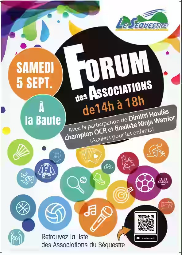 Forum des associations : rendez-vous le 5 septembre !